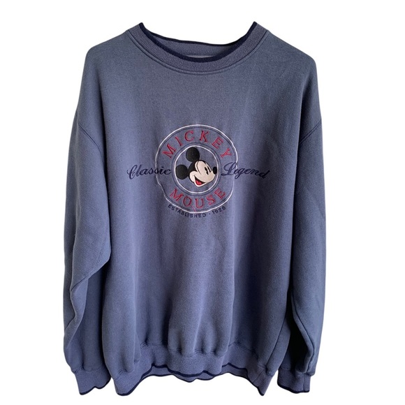 Vintage Mickey And Co Sweatshirt Adult Size XL Classic Legend 90's Y2K Crewneck - Picture 1 of 6